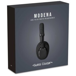 Swiss Cougar Modena Active Noise-Cancelling Bluetooth Headphones