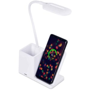 Alternative view of Swiss Cougar Ottawa Wireless Charger and Desk Lamp