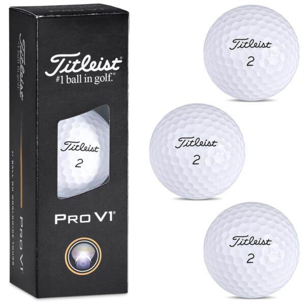 Titleist ProV1 Golf Balls (Sleeve of 3) — Titleist ProV1 Golf Balls (Sleeve of 3)