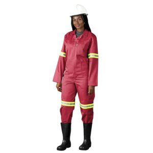 Trade Polycotton Conti Suit – Reflective Arms & Legs – Yellow Tape