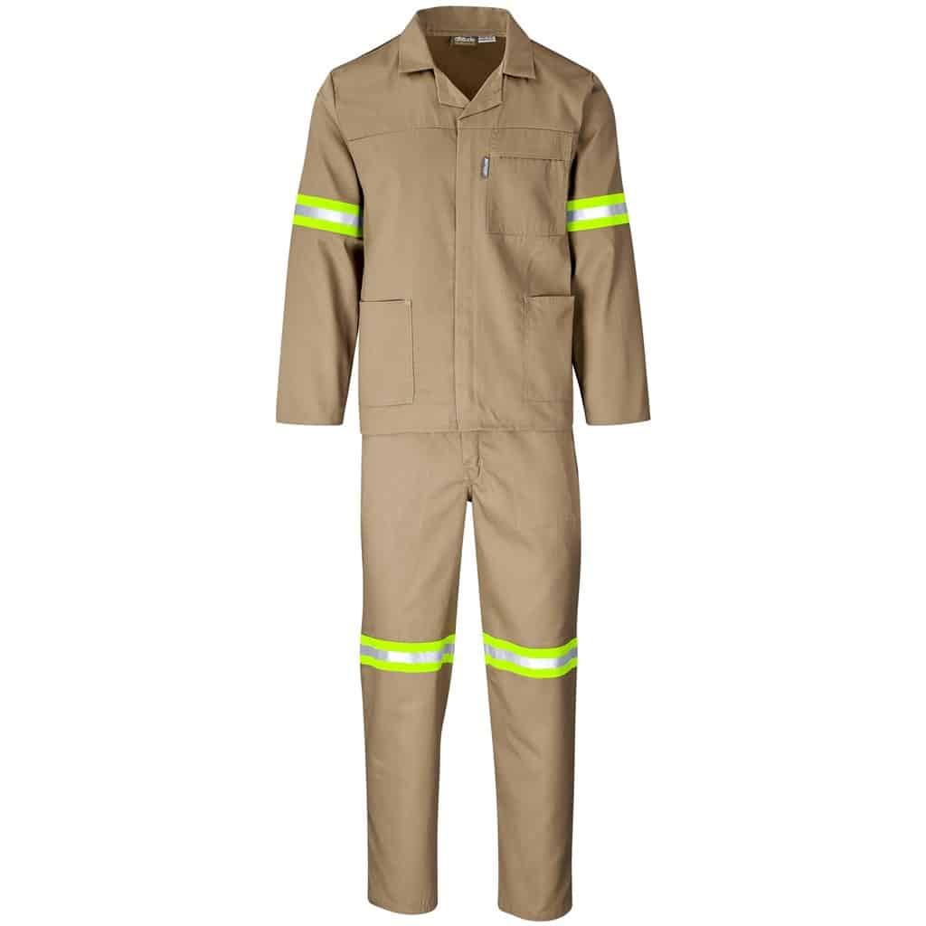 Trade Polycotton Conti Suit - Reflective Arms & Legs - Yellow Tape - Image 13