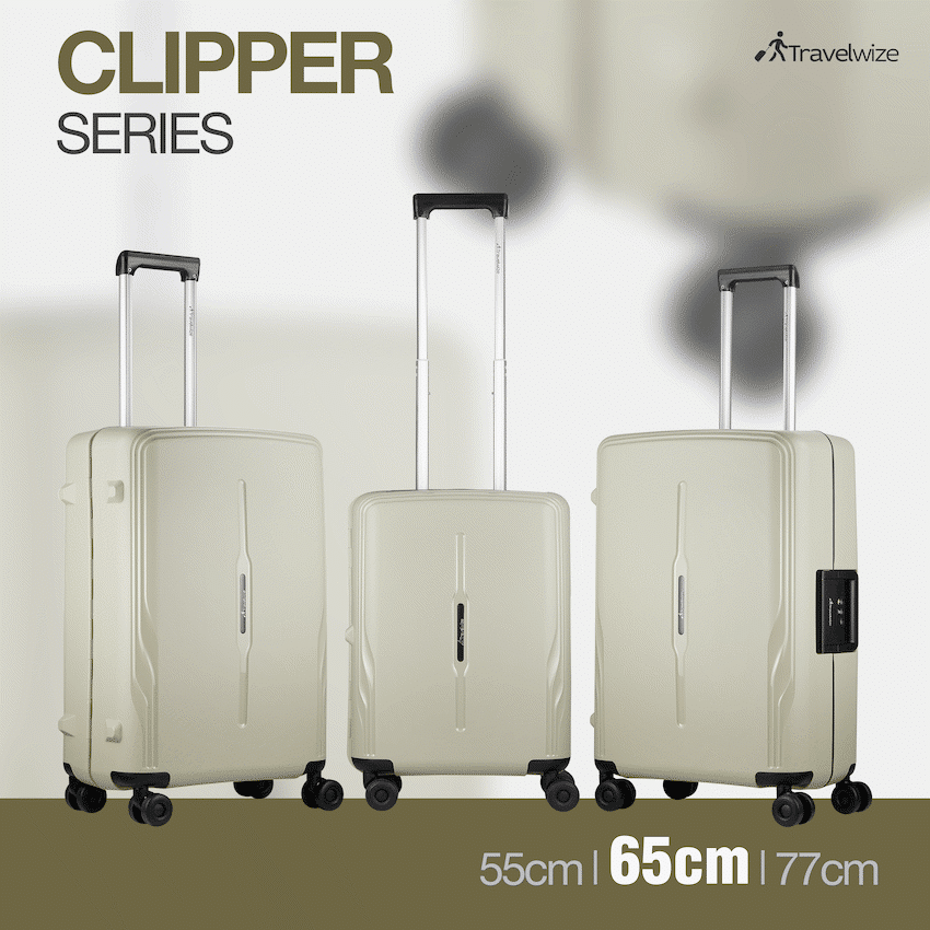 Travelwize Clipper PP 65cm 4-Wheel Spinner Luggage - Image 7