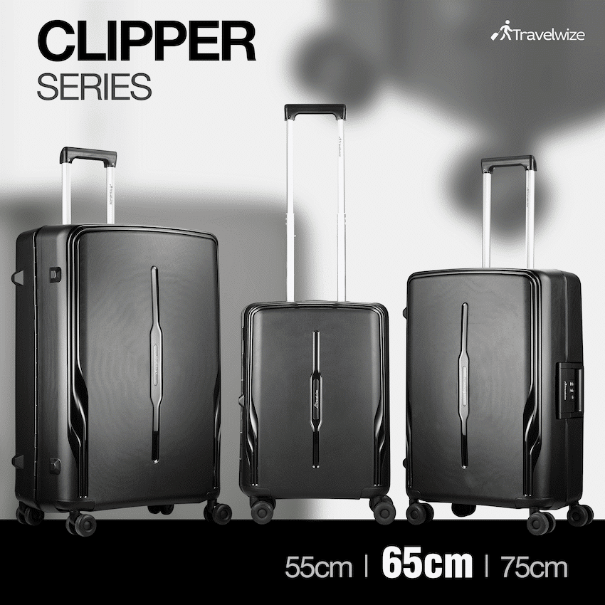 Travelwize Clipper PP 65cm 4-Wheel Spinner Luggage - Image 17