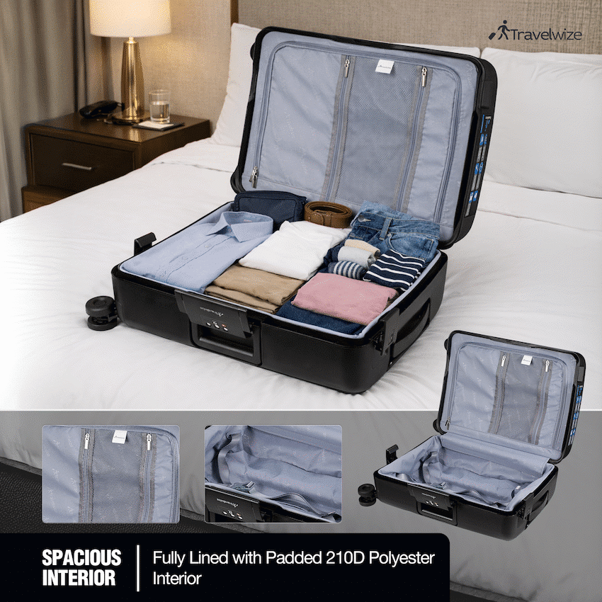 Travelwize Clipper PP 65cm 4-Wheel Spinner Luggage - Image 19