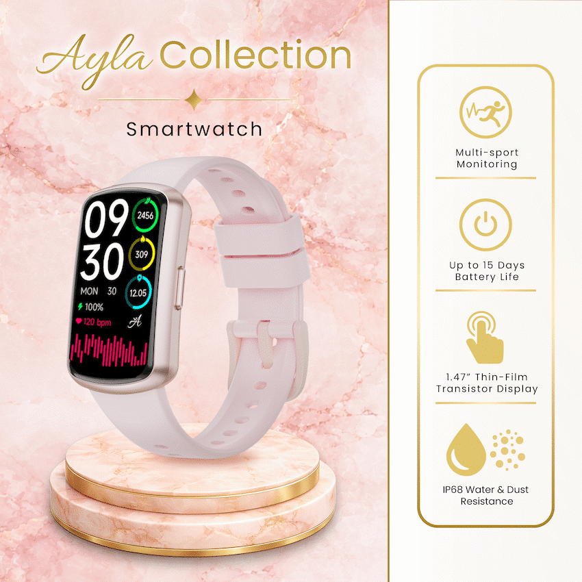 Volkano Ayla Collection Fitness Smartwatch - Image 12