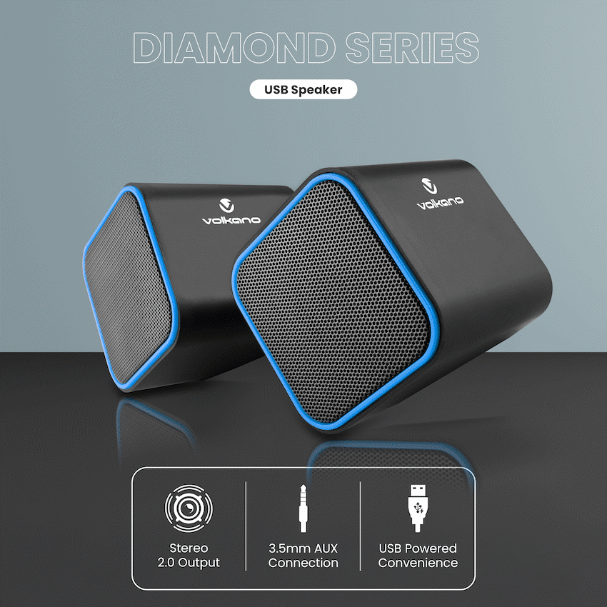Volkano Diamond Series USB Speaker - Image 5