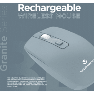 Volkano Granite Series Rechargeable Wireless Mouse