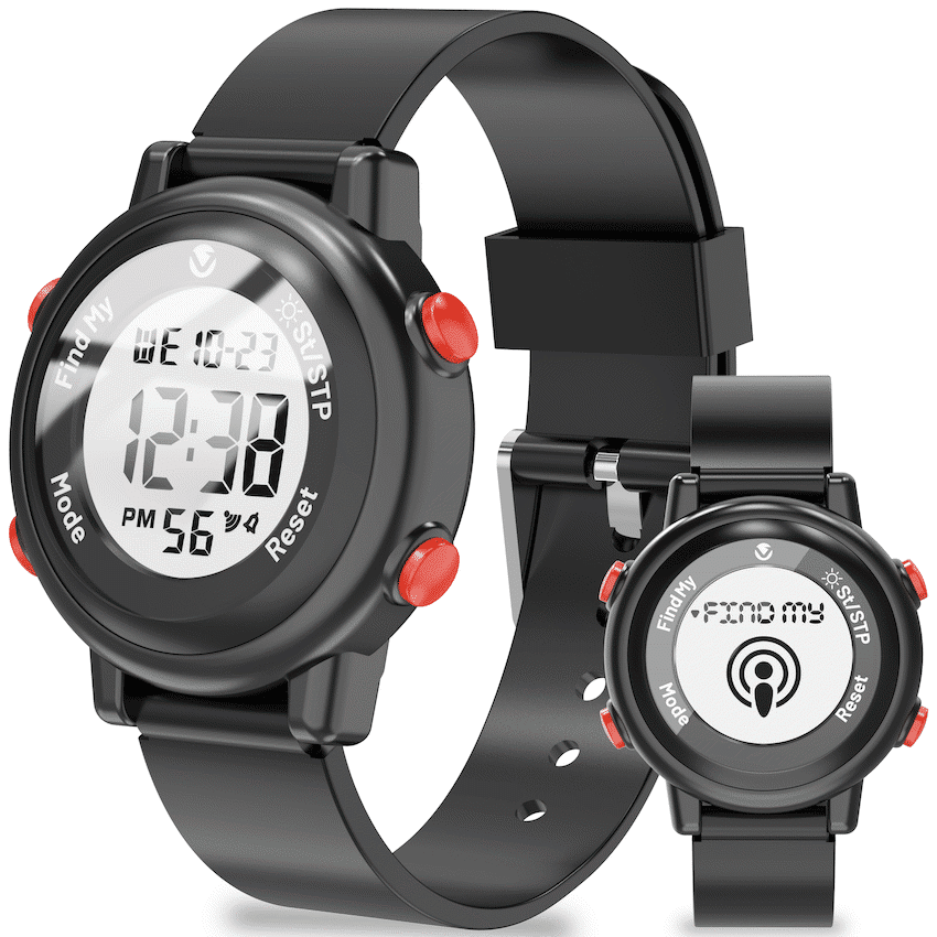 Volkano Kids Digital Watch with Apple Find My - 3ATM Waterproof (Anti-Lost)