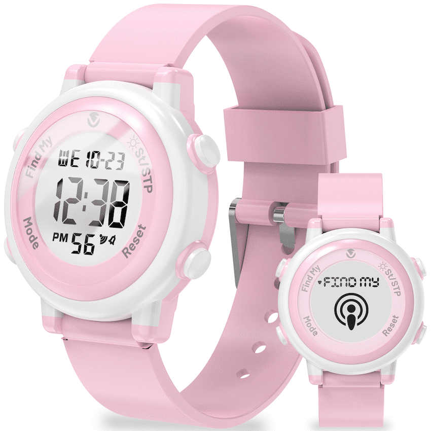 Volkano Kids Digital Watch with Apple Find My - 3ATM Waterproof (Anti-Lost) - Image 2