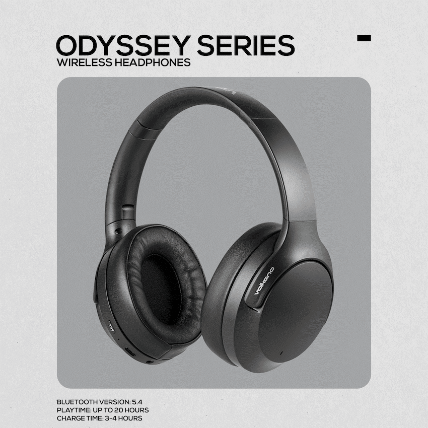 Volkano Odyssey ANC Bluetooth Wireless Headphone - Image 3