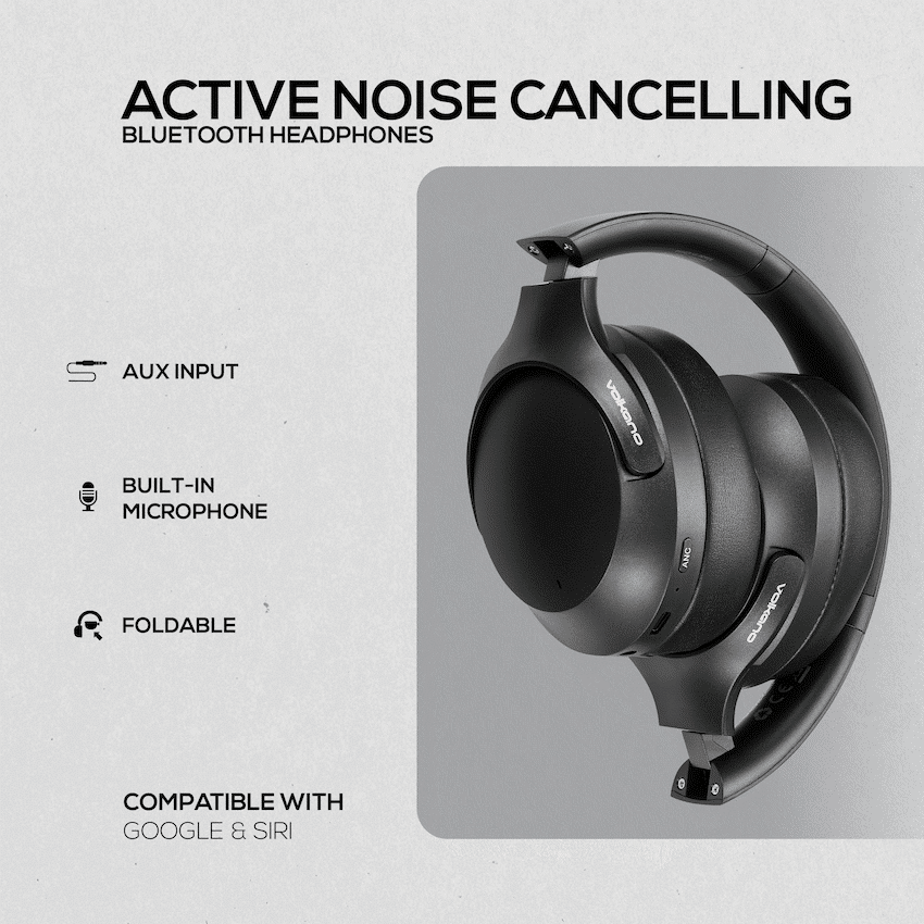 Volkano Odyssey ANC Bluetooth Wireless Headphone - Image 4