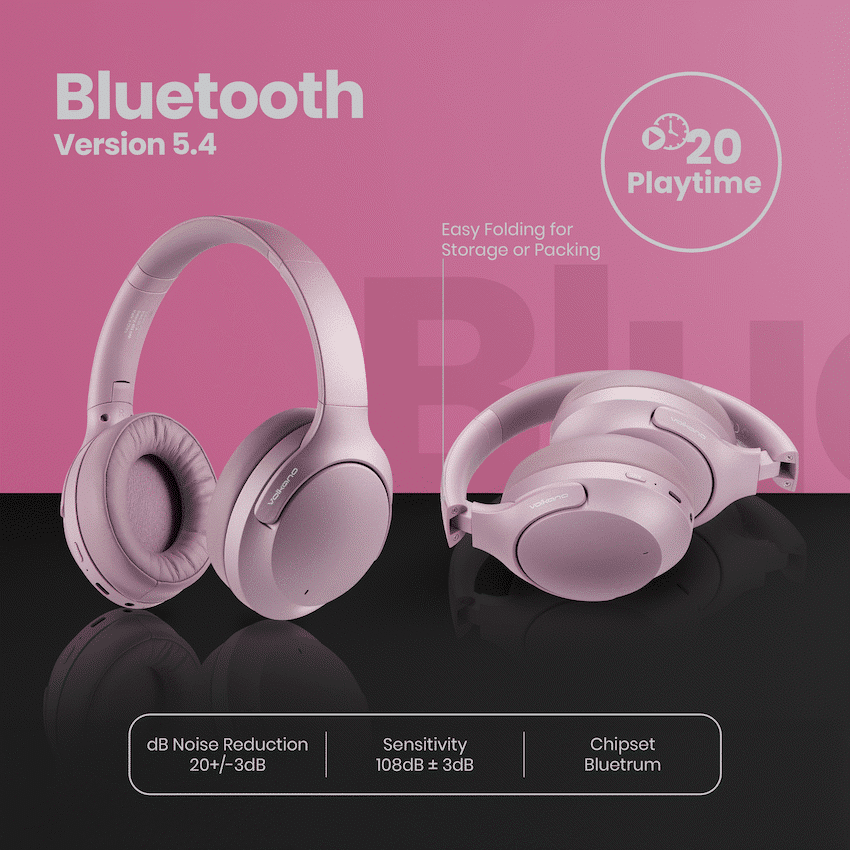 Volkano Odyssey ANC Bluetooth Wireless Headphone - Image 16