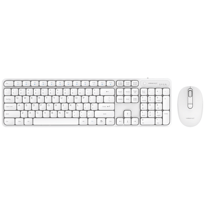 VolkanoX Garnet Bluetooth Wireless Keyboard and Mouse Combo - Image 2