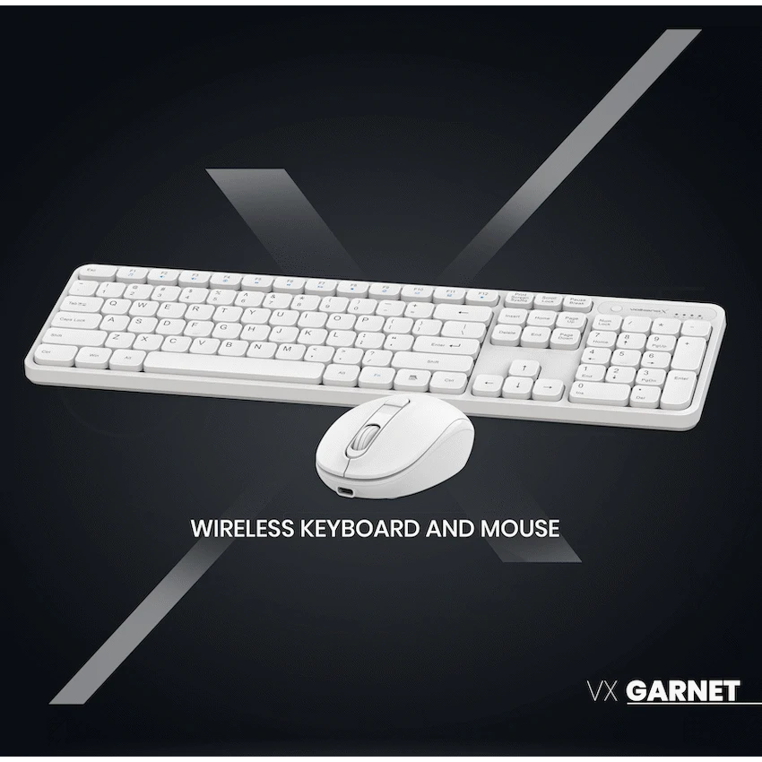 VolkanoX Garnet Bluetooth Wireless Keyboard and Mouse Combo - Image 21