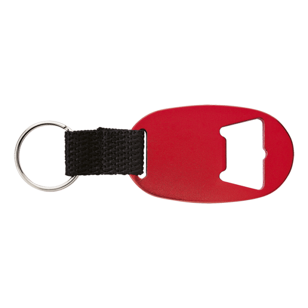 Web Strap Bottle Opener Keychain — Web Strap Bottle Opener Keychain