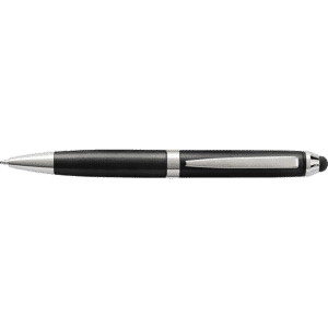 Coloured Barrel Ballpoint Pen with Stylus - Image 5