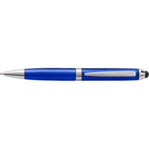 Coloured Barrel Ballpoint Pen with Stylus - Image 7