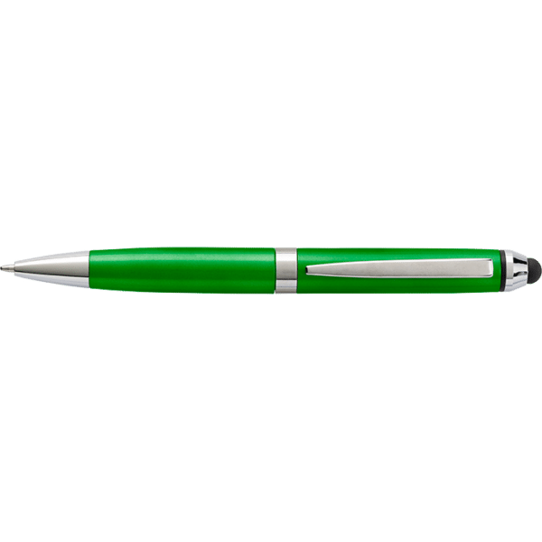 Coloured Barrel Ballpoint Pen with Stylus — Coloured Barrel Ballpoint Pen with Stylus