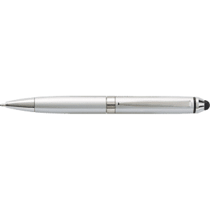 Coloured Barrel Ballpoint Pen with Stylus - Image 6