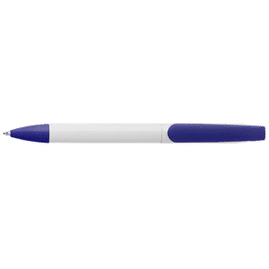 Twist Action Ballpoint Pen With White Barrel - Image 2