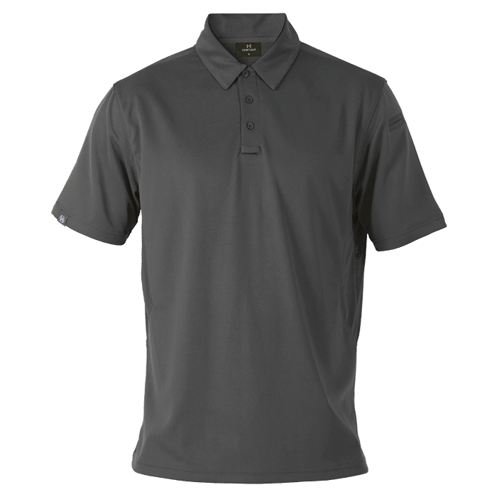 Heritage Ventilated Quick Dry Golfer Mens - Image 3