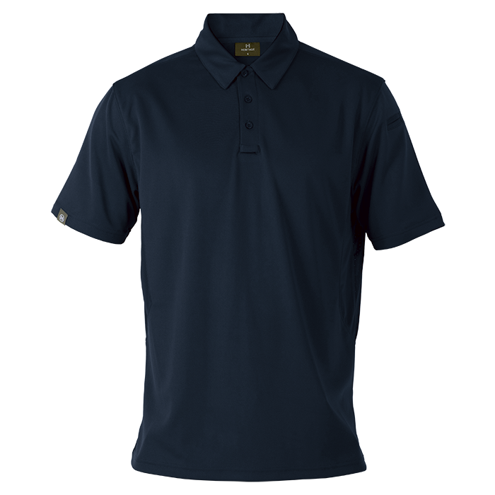 Heritage Ventilated Quick Dry Golfer Mens - Image 2