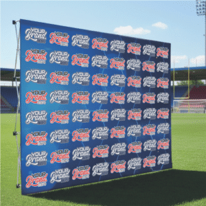 Banner Wall Straight – Single Sided Print Complete Unit (3 x 2,25m) — Banner Wall Straight – Single Sided Print Complete Unit (3 x 2,25m)