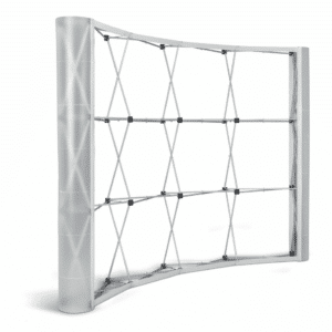 Banner Wall Curve With Wings - Single Sided Print Complete Unit (3 X 2,25M) - Image 3