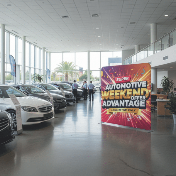 Slimline Banner Complete Unit (2,5 x 2,28m) — Slimline Banner Complete Unit (2,5 x 2,28m)