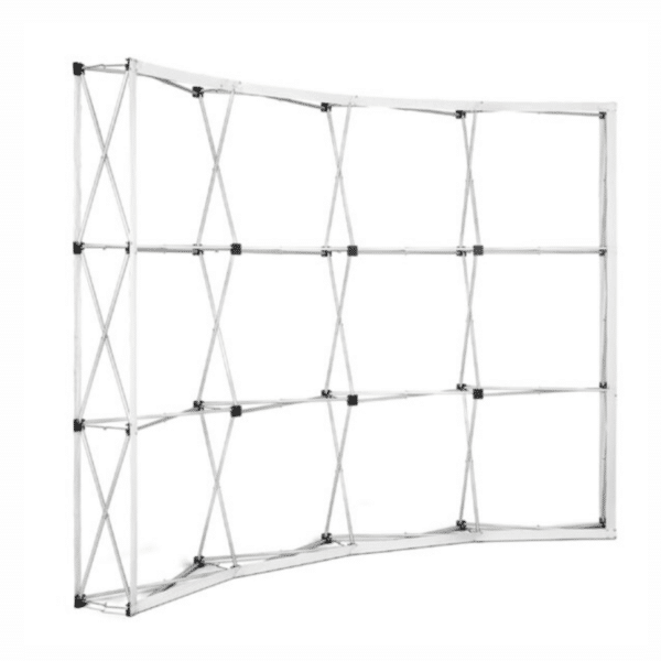 Banner Wall Curve Frame Only (3 x 2,25m) — Banner Wall Curve Frame Only (3 x 2,25m)