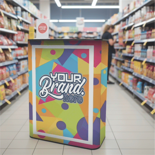 Pop-Up Expo Display Table Complete Unit (0,8 x 0,4 x 1m) — Pop-Up Expo Display Table Complete Unit (0,8 x 0,4 x 1m)