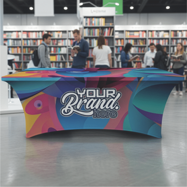 Table Cloth Stretched Fitted (1.8 x 0.75 x 0.75m) — Table Cloth Stretched Fitted (1.8 x 0.75 x 0.75m)