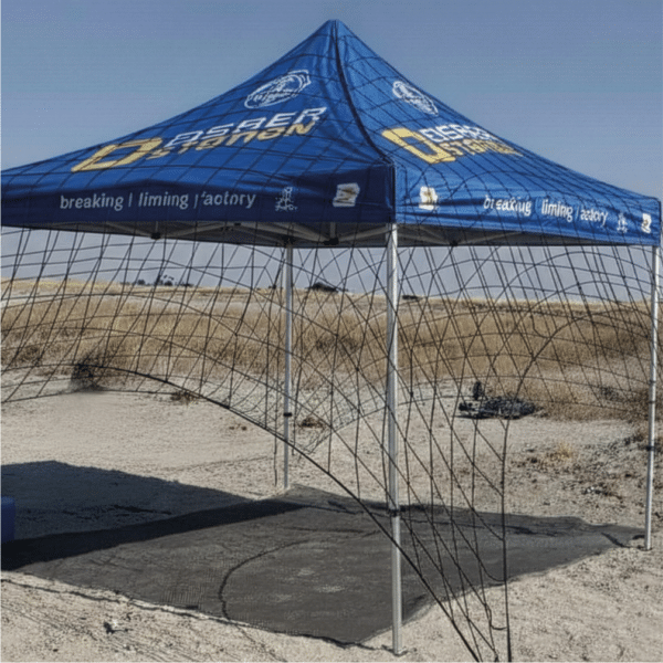 Gazebo Storm Net Black (5 X 5M) — Gazebo Storm Net Black (5 X 5M)