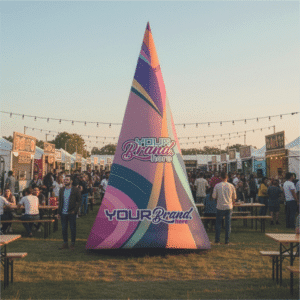 Inflatable Pyramid – 6 x 3m — Inflatable Pyramid – 6 x 3m
