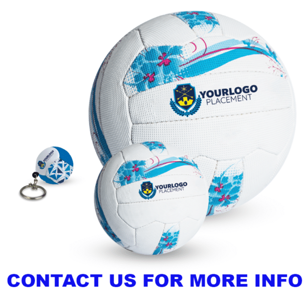 Netball Custom Promo Ball (Moq 200) Size 1 — Netball Custom Promo Ball (Moq 200) Size 1