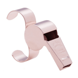 Acme 477/59.5 Thunderer Rose Gold Finger Grip Whistle - Image 2
