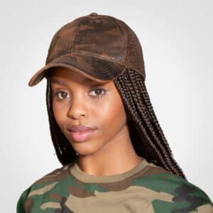 Oilskin Camo Trucker Cap - Image 2