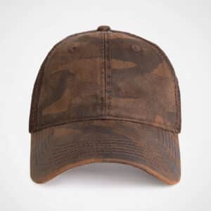 Oilskin Camo Trucker Cap — Oilskin Camo Trucker Cap