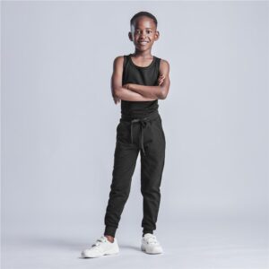 Unisex Active Joggers - Black - Image 7
