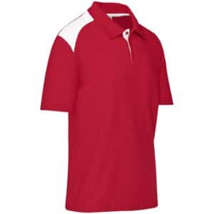 Mens Apex Golf Shirt - Red - Image 2