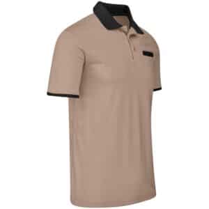 Mens Caliber Golf Shirt - Stone - Image 3