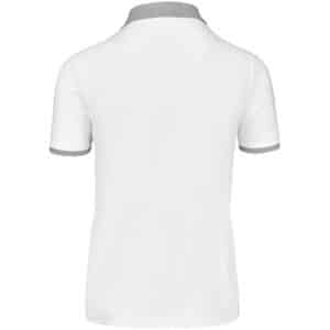 Mens Caliber Golf Shirt - White - Image 2