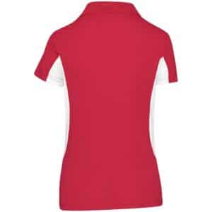 Ladies Championship Golf Shirt - Red - Image 2