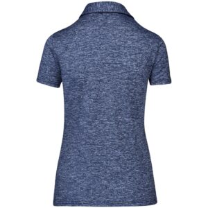Ladies Echo Golf Shirt - Royal Blue - Image 3