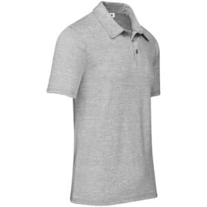 Mens Echo Golf Shirt - Grey - Image 2