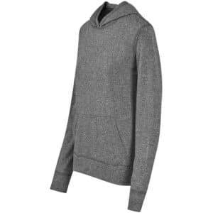 Ladies Fitness Lightweight Hooded Sweater - Black - Image 2
