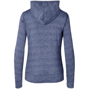 Ladies Fitness Lightweight Hooded Sweater - Navy - Image 3