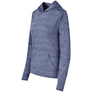Ladies Fitness Lightweight Hooded Sweater - Navy - Image 2