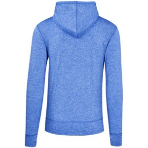 Mens Fitness Lightweight Hooded Sweater - Royal Blue - Image 2