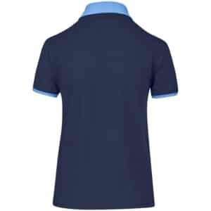 Ladies Caliber Golf Shirt - Navy - Image 3